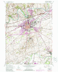 Carlisle 1952 topographic map thumbnail