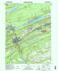Tamaqua 1995 topographic map thumbnail