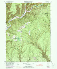 Tamarack 1946 topographic map thumbnail