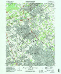 Telford 1995 topographic map thumbnail