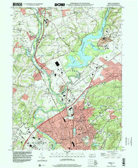 Temple 1999 topographic map thumbnail