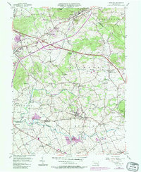 Terre Hill 1956 topographic map thumbnail