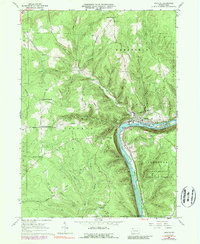 Tidioute 1966 topographic map thumbnail