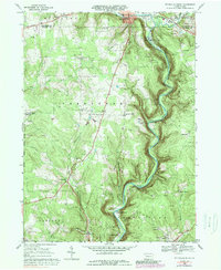 Titusville South 1968 topographic map thumbnail