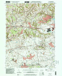 Topton 1999 topographic map thumbnail