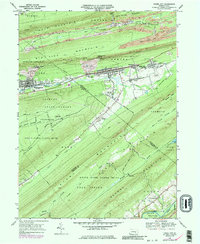 Tower City 1969 topographic map thumbnail
