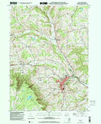 Troy 1999 topographic map thumbnail