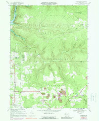Tylersburg 1967 topographic map thumbnail