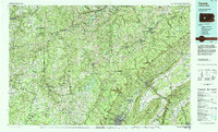 Tyrone 1984 topographic map thumbnail