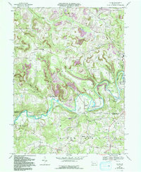 Valier 1968 topographic map thumbnail