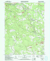 Wallaceton 1993 topographic map thumbnail