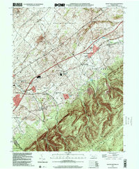 Walnut Bottom 1999 topographic map thumbnail
