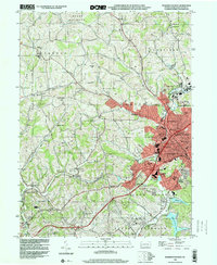 Washington West 1993 topographic map thumbnail