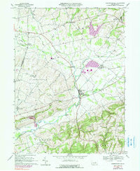 Washingtonville 1969 topographic map thumbnail