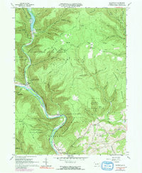 Waterville 1965 topographic map thumbnail