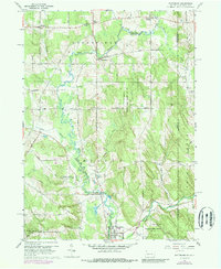 Wattsburg 1960 topographic map thumbnail