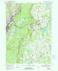 Waymart 1946 topographic map thumbnail
