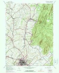 Waynesboro 1944 topographic map thumbnail