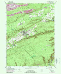 Weatherly 1948 topographic map thumbnail