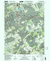 West Chester 1997 topographic map thumbnail
