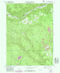 West Creek 1969 topographic map thumbnail