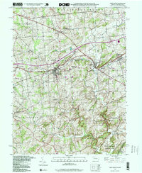 West Grove 1997 topographic map thumbnail