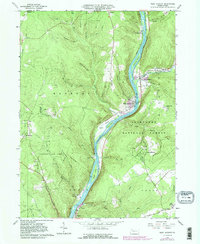 West Hickory 1966 topographic map thumbnail