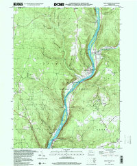 West Hickory 1997 topographic map thumbnail