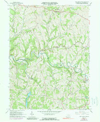 West Middletown 1964 topographic map thumbnail