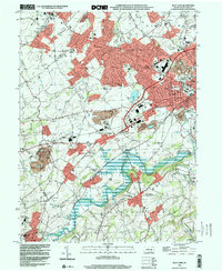 West York 1998 topographic map thumbnail