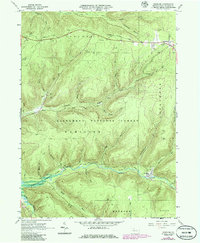 Westline 1966 topographic map thumbnail
