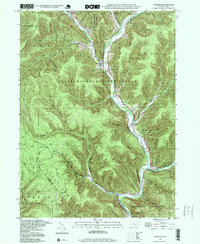 Wharton 1994 topographic map thumbnail