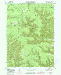 Wildwood Fire Tower 1948 topographic map thumbnail
