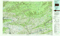 Williamsport East 1984 topographic map thumbnail