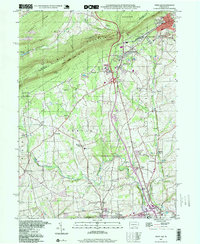 Wind Gap 1997 topographic map thumbnail