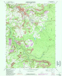Windber 1971 topographic map preview