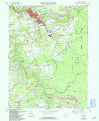 Windber 1971 topographic map preview