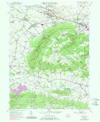 Womelsdorf 1955 topographic map thumbnail