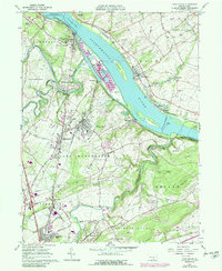 York Haven 1964 topographic map thumbnail