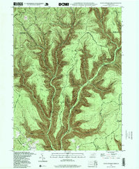 Young Womans Creek 1994 topographic map thumbnail