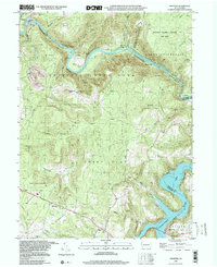 Ohiopyle 1999 topographic map thumbnail