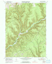 Oleona 1947 topographic map thumbnail
