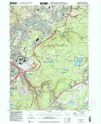 Olyphant 1999 topographic map thumbnail