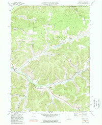 Oswayo 1969 topographic map thumbnail