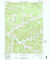 Oswayo 1969 topographic map thumbnail