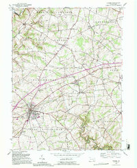 Oxford 1992 topographic map thumbnail
