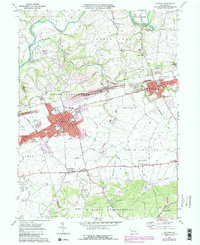 Palmyra 1969 topographic map thumbnail