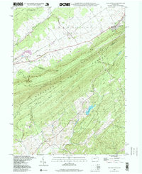 Pine Grove Mills 1998 topographic map thumbnail