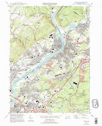 Pittston 1994 topographic map preview