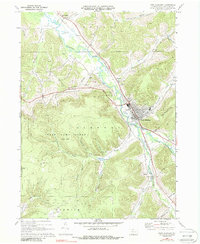 Port Allegany 1969 topographic map thumbnail